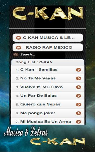 Descarga de APK de C-Kan Musica Rap para Android