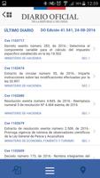 Diario Oficial de Chile screenshot 1