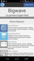 iBigwave Hyper Red poster