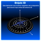 Brújula 3D (sensor magnético) アイコン