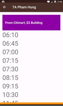 Ecopark Bus Time Table screenshot 2