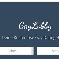 GayLobby - Dein Soziales Netwerk für Schwule Plakat