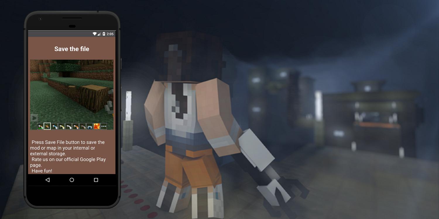 Portal Gun Mod For Minecraft PE для Андроид - скачать APK
