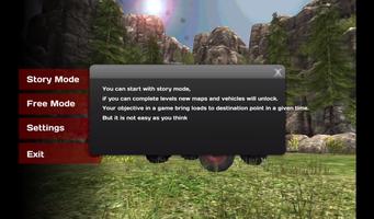 Guide Truck Driver 3D Offroad screenshot 1