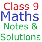 Class 9 Maths Notes And Soluti icône