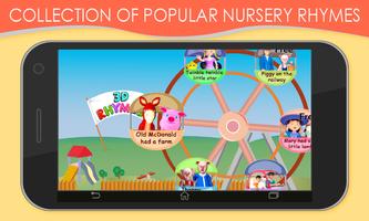 3D Nursery Rhymes for Kids ảnh chụp màn hình 1