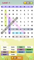 Word Search Names poster