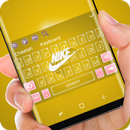 classic yellow nike keyboard APK