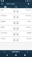 نتائج دوري النجوم - قطر- Qatar स्क्रीनशॉट 1