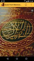 Quran from Maranao plakat