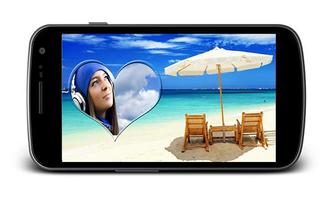 برنامه‌نما Beach Holiday Photo Frames عکس از صفحه