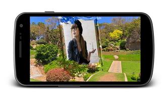 Green Garden Photo Frames poster