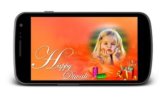 Happy Diwali Photo Frame capture d'écran 1