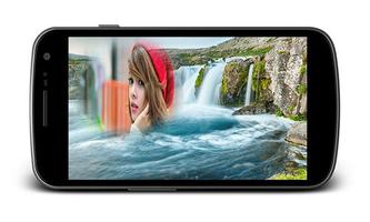 برنامه‌نما Natural Waterfall Photo Frames عکس از صفحه