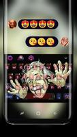 Clever Einstein Keyboard poster
