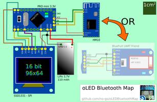 oLED Bluetooth Map скриншот 1