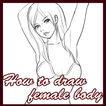 How to draw female body