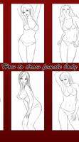 How to draw female body تصوير الشاشة 1