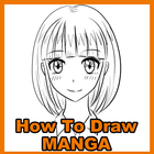 How To Draw MANGA أيقونة