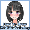 How to draw MANGA Coloring