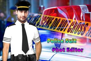 Man Police Photo Suit Poster