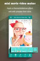 برنامه‌نما Mini Movie Video Maker عکس از صفحه