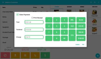 Tablet point of sales system imagem de tela 2