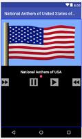 Anthem of USA plakat