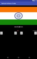 Poster National Anthem of India