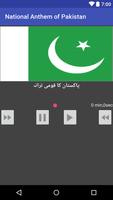 National Anthem of Pakistan Plakat