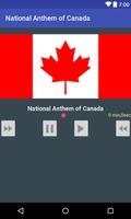 National Anthem of Canada Affiche