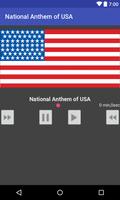 National Anthem of USA Affiche