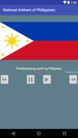 National Anthem of Philippines plakat