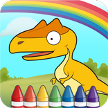 dinosaur coloring for kids 2