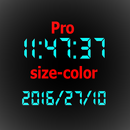 Digital clock(+ date) APK