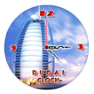 Dubai Clock Live Wallpaper