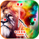 Tiger Clock Live Wallpaper aplikacja