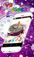 VK Clock Live Wallpaper capture d'écran 1