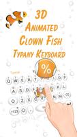 Clown Fish Theme&Emoji Keyboard পোস্টার