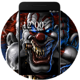 Scary Clown Wallpaper-icoon