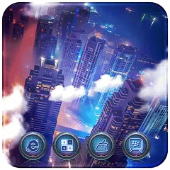 download City Cloud Night Sky APK