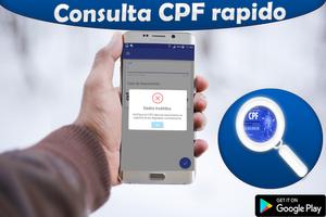 Consulta CPF grátis poster