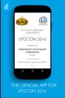 cPGCON 2016 - Official App Affiche