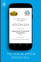 cPGCON 2016 - Official App poster