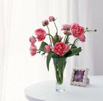 lindo vaso de flores Cartaz
