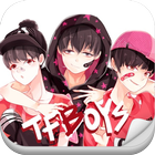 2048 TFBOYS Chibi Cute Game icono