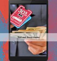 Coupons for Uber and Secret Handbook plakat