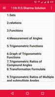 R.D.Sharma 11th Maths Solution Cartaz