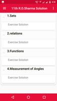 R.D.Sharma 11th Maths Solution Ekran Görüntüsü 2