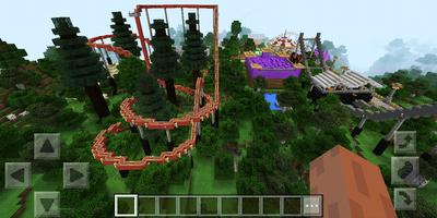 Attraction Park Minecraft map capture d'écran 3